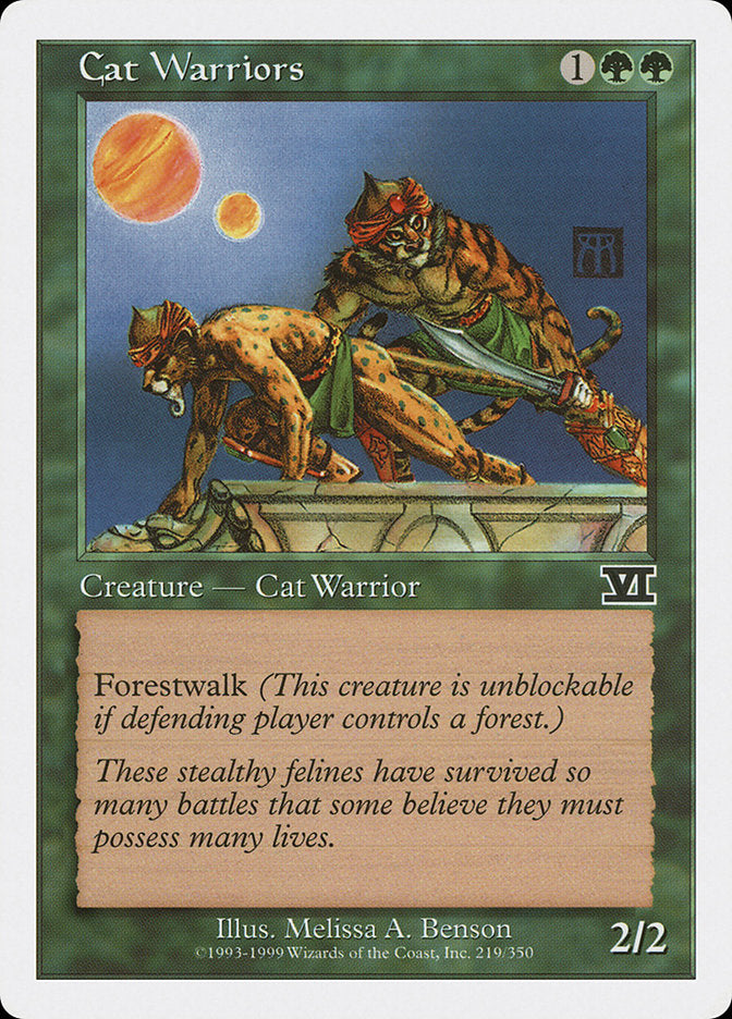 Cat Warriors [Classic Sixth Edition] | Devastation Store