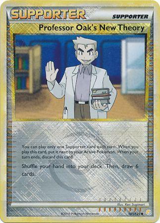 Professor Oak's New Theory (101/123) (League Promo) [HeartGold & SoulSilver: Base Set] | Devastation Store