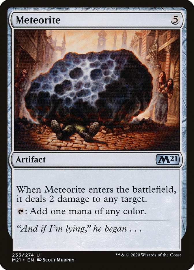 Meteorite [Core Set 2021] | Devastation Store