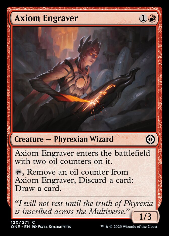 Axiom Engraver [Phyrexia: All Will Be One] | Devastation Store