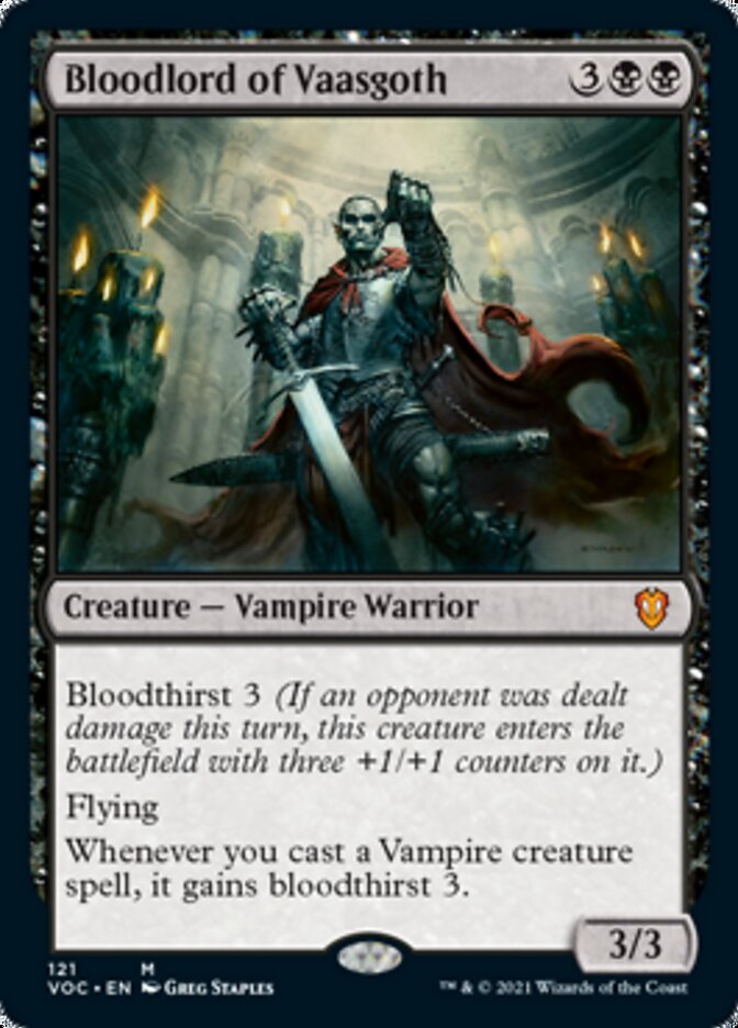Bloodlord of Vaasgoth [Innistrad: Crimson Vow Commander] | Devastation Store