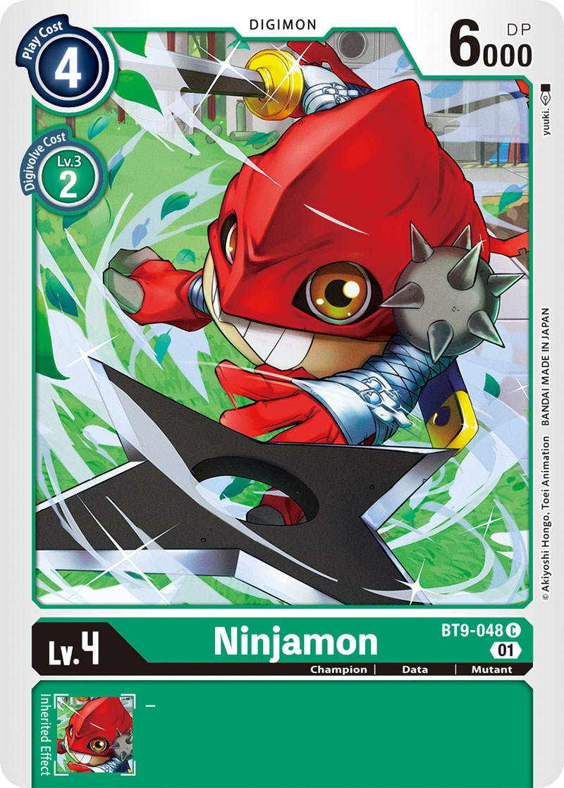 Ninjamon [BT9-048] [X Record] | Devastation Store