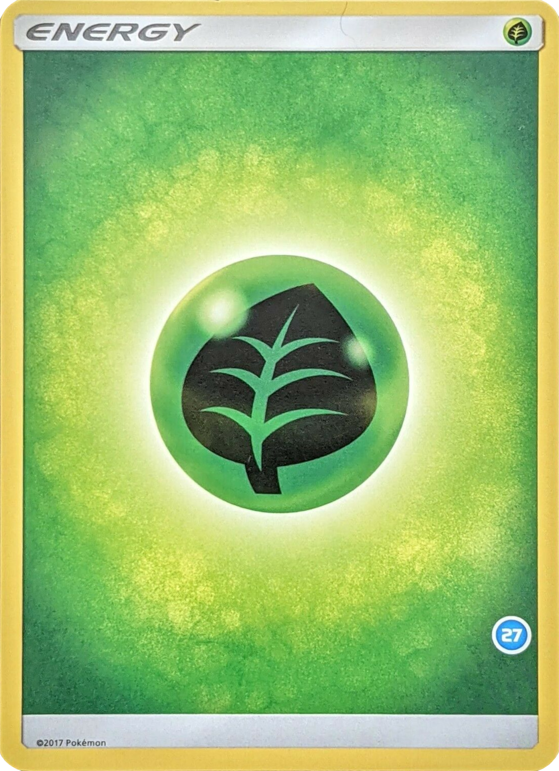 Grass Energy (Deck Exclusive #27) [Sun & Moon: Trainer Kit - Alolan Ninetales] | Devastation Store