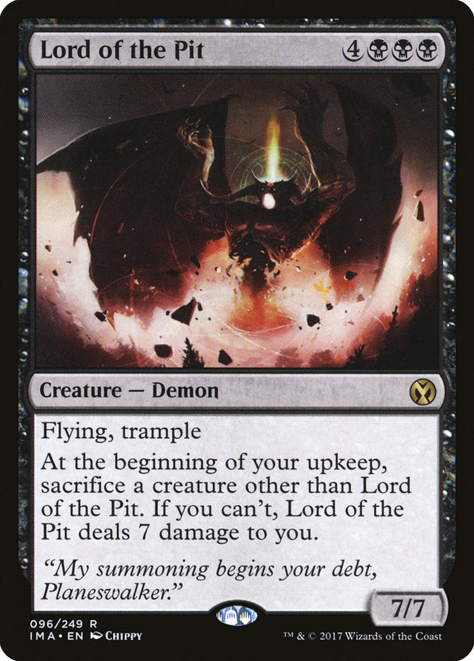 Lord of the Pit [Iconic Masters] - Devastation Store | Devastation Store