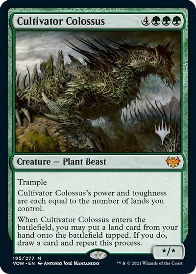 Cultivator Colossus (Promo Pack) [Innistrad: Crimson Vow Promos] | Devastation Store