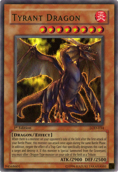 Tyrant Dragon [LOD-034] Ultra Rare | Devastation Store