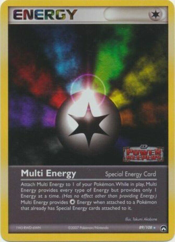 Multi Energy (89/108) (Stamped) [EX: Power Keepers] | Devastation Store