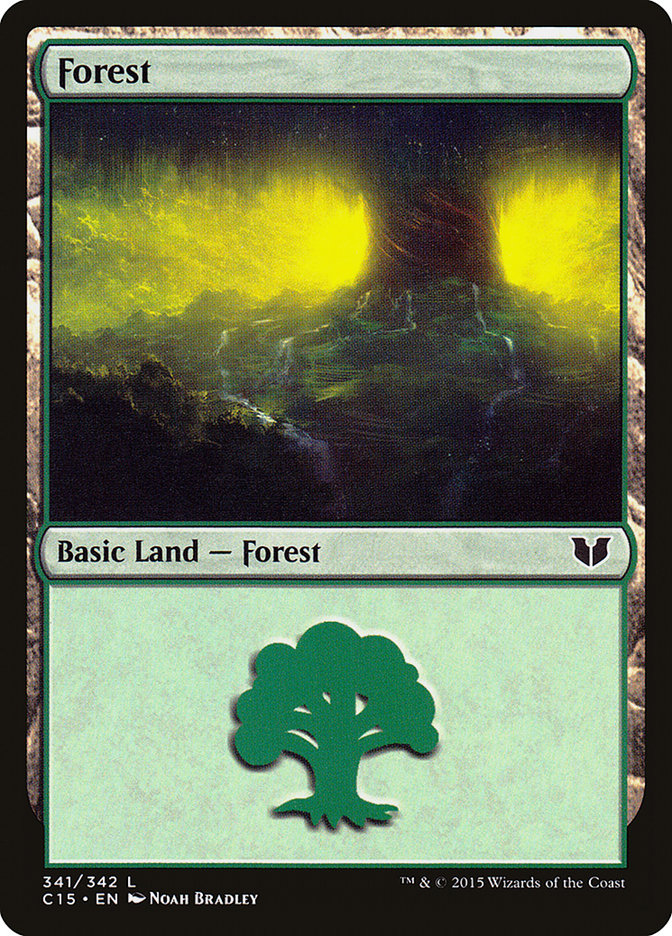 Forest (341) [Commander 2015] - Devastation Store | Devastation Store