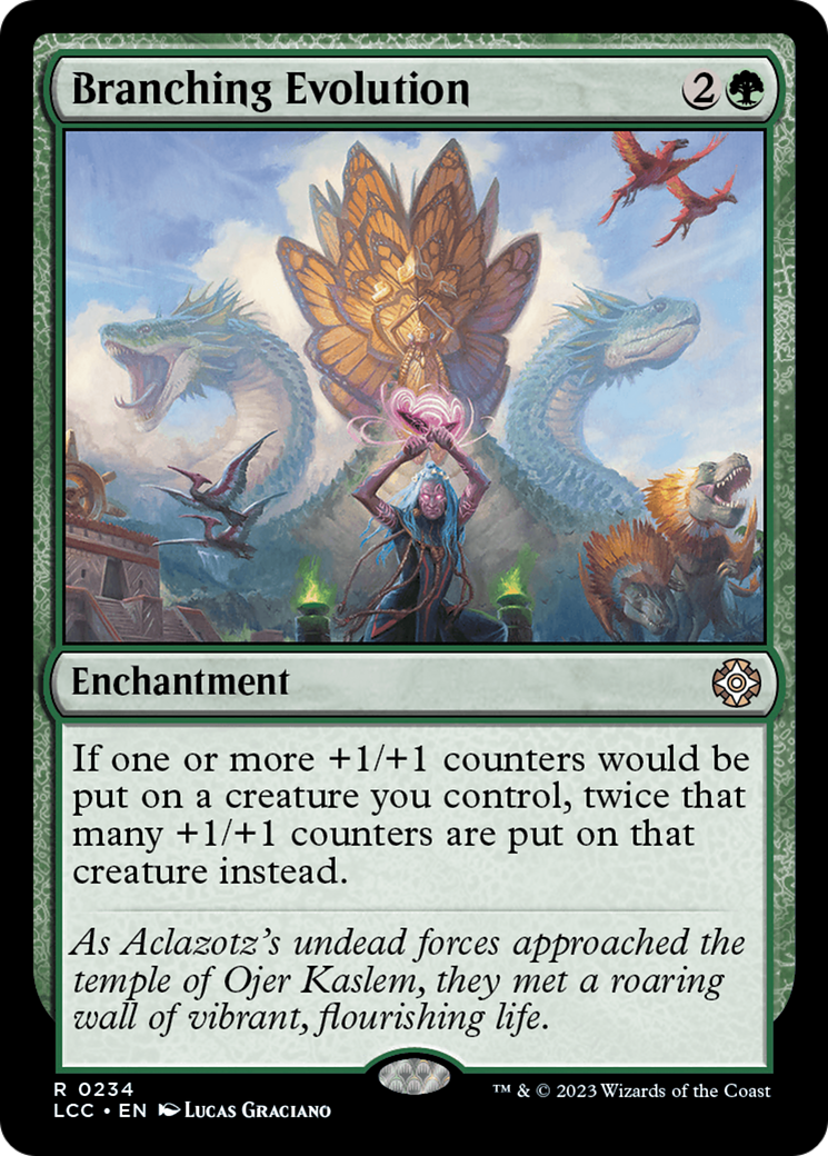 Branching Evolution [The Lost Caverns of Ixalan Commander] | Devastation Store