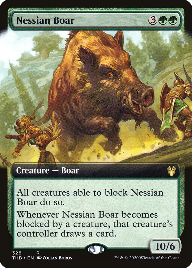 Nessian Boar (Extended) [Theros Beyond Death] | Devastation Store
