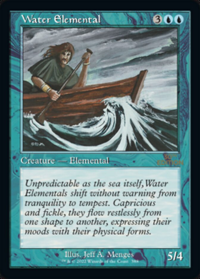 Water Elemental (Retro) [30th Anniversary Edition] | Devastation Store