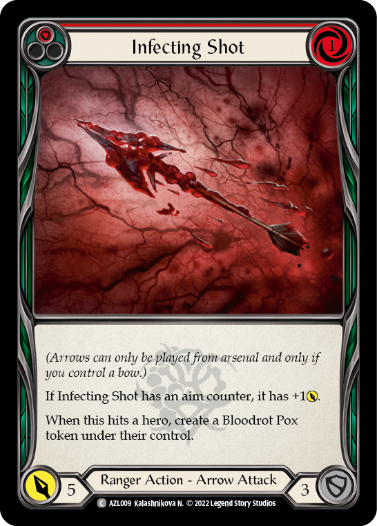 Infecting Shot (Red) [AZL009] (Outsiders Azalea Blitz Deck) | Devastation Store