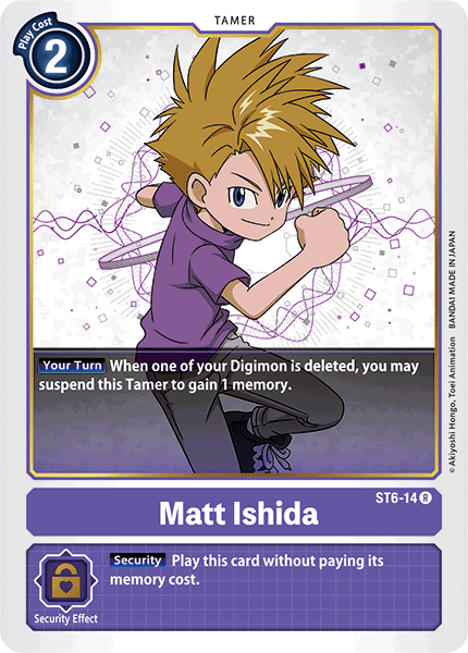 Matt Ishida [ST6-14] [Starter Deck: Venomous Violet] | Devastation Store
