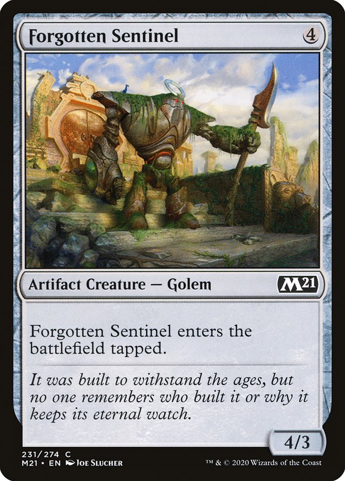 Forgotten Sentinel [Core Set 2021] | Devastation Store