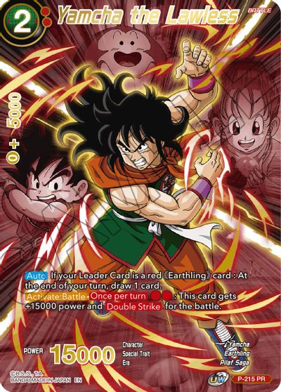 Yamcha the Lawless (Alternate Art) [P-215] | Devastation Store