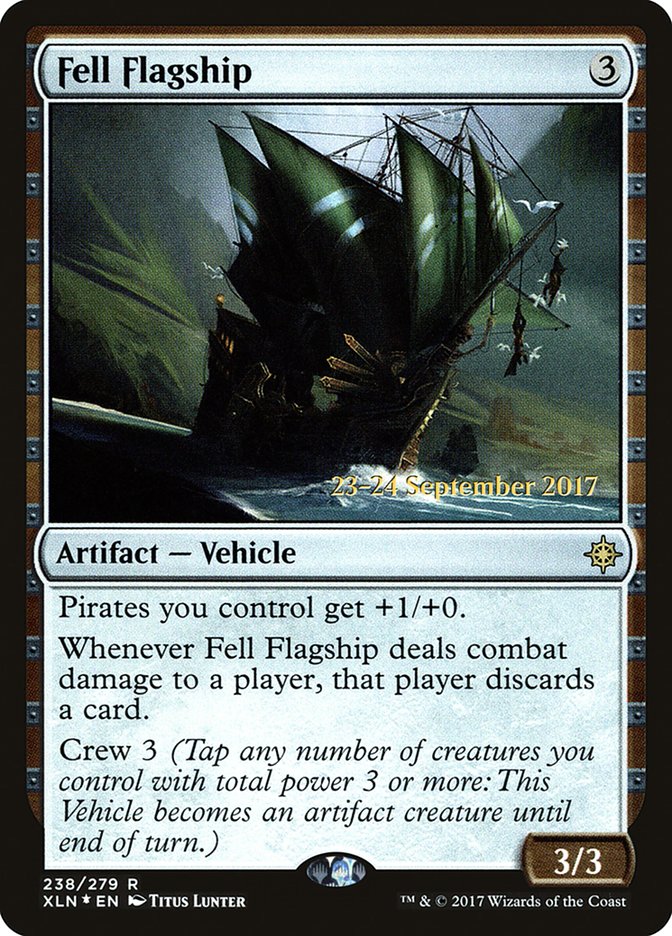 Fell Flagship  [Ixalan Prerelease Promos] | Devastation Store