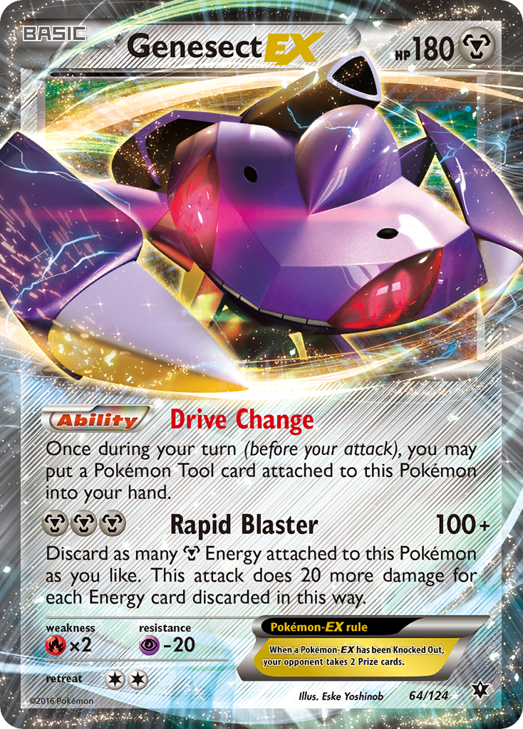 Genesect EX (64/124) [XY: Fates Collide] | Devastation Store