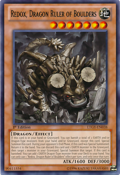 Redox, Dragon Ruler of Boulders [LTGY-EN038] Rare | Devastation Store