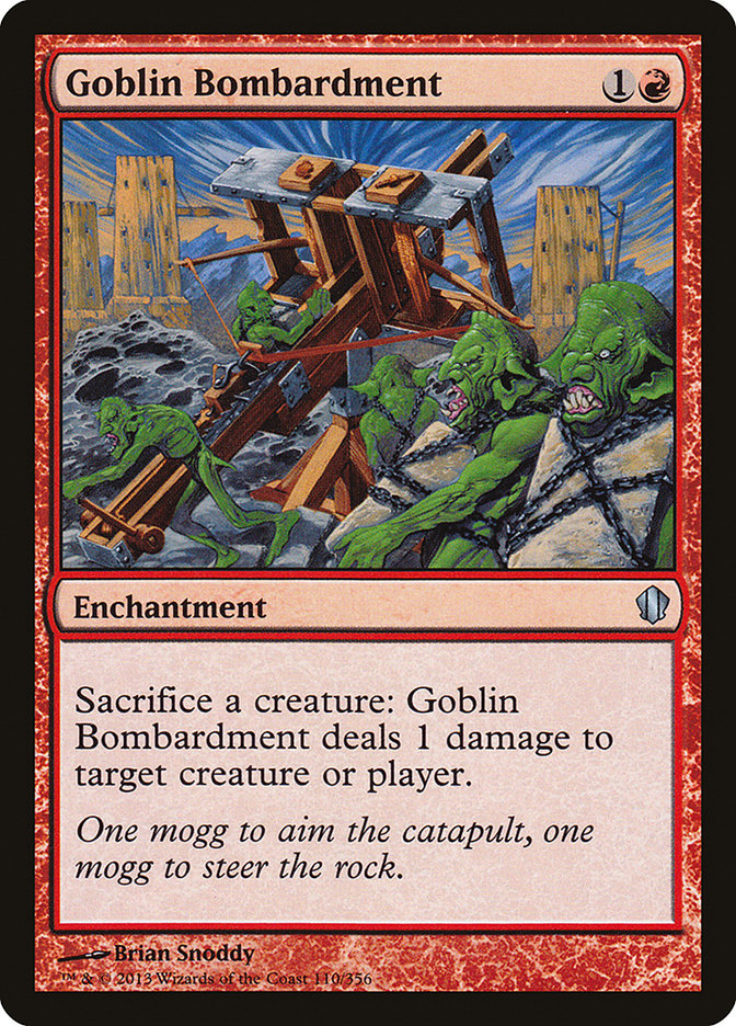 Goblin Bombardment [Commander 2013] | Devastation Store