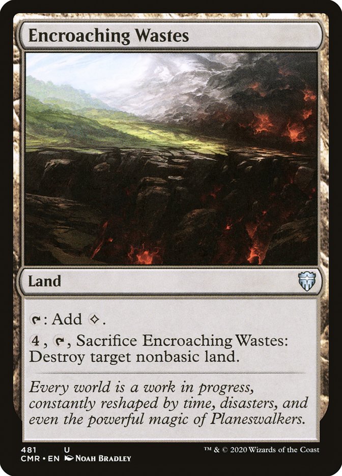 Encroaching Wastes [Commander Legends] | Devastation Store
