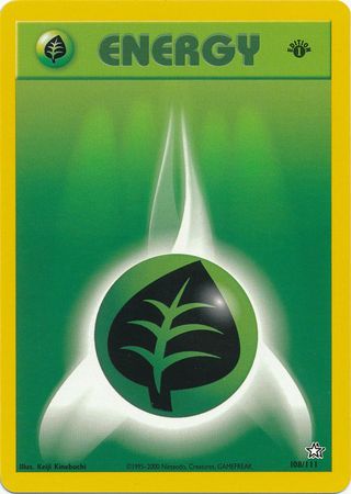 Grass Energy (108/111) [Neo Genesis Unlimited] | Devastation Store