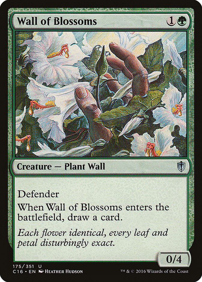 Wall of Blossoms [Commander 2016] - Devastation Store | Devastation Store