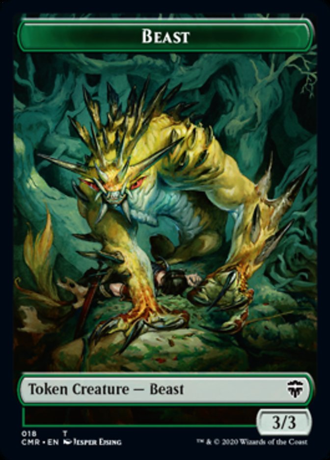 Beast (18) // Beast Token (19) [Commander Legends Tokens] | Devastation Store