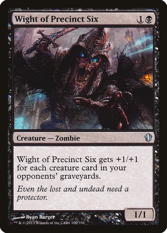 Wight of Precinct Six [Commander 2013] | Devastation Store