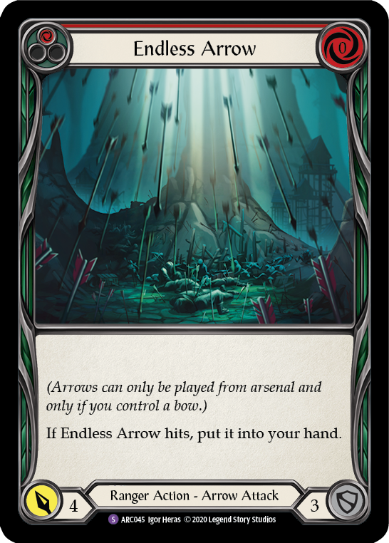 Endless Arrow [ARC045] Unlimited Edition Rainbow Foil - Devastation Store | Devastation Store