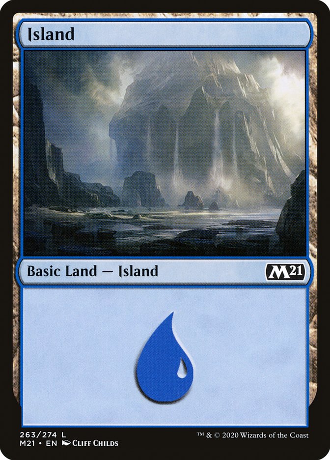 Island (263) [Core Set 2021] | Devastation Store