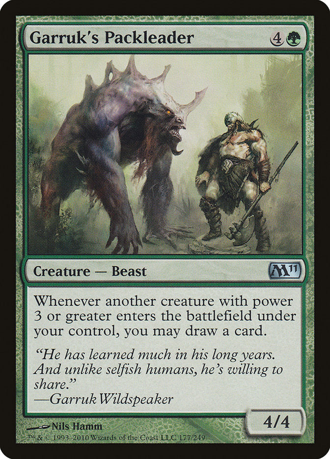 Garruk's Packleader [Magic 2011] | Devastation Store