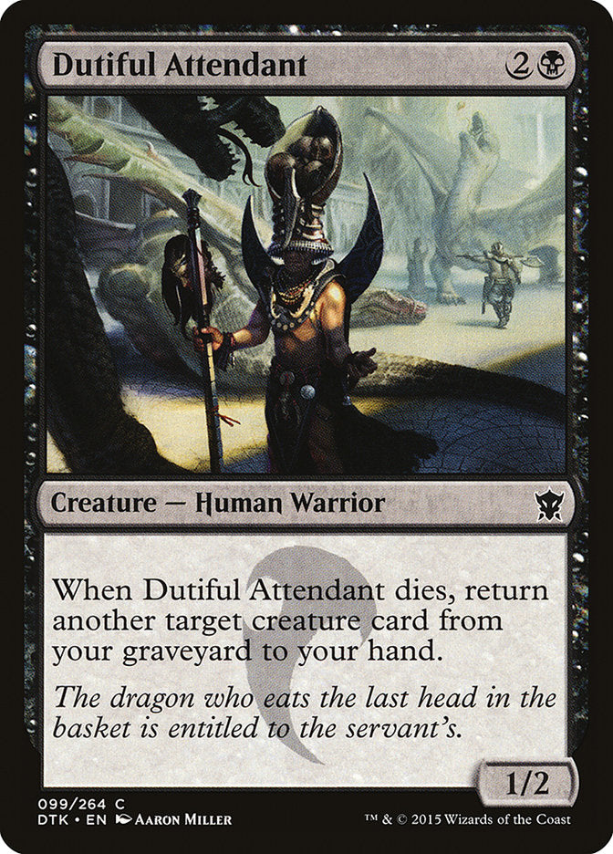 Dutiful Attendant [Dragons of Tarkir] - Devastation Store | Devastation Store