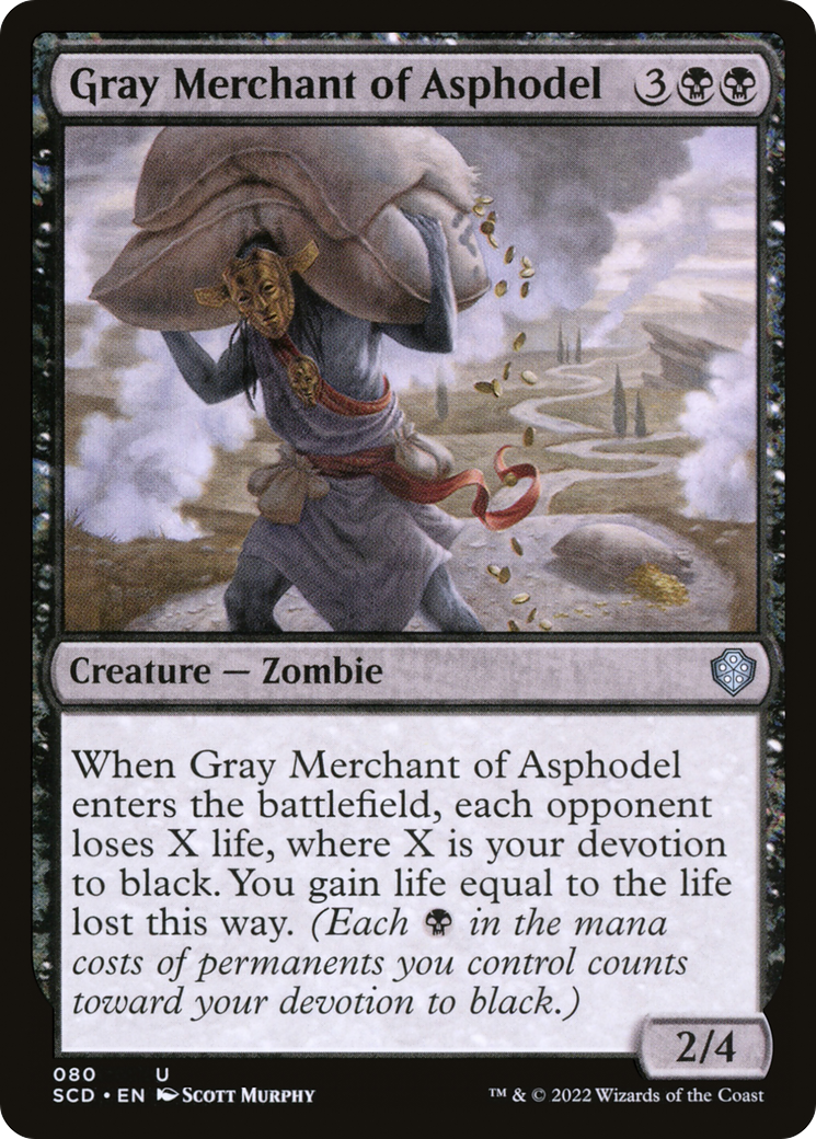 Gray Merchant of Asphodel [Starter Commander Decks] | Devastation Store