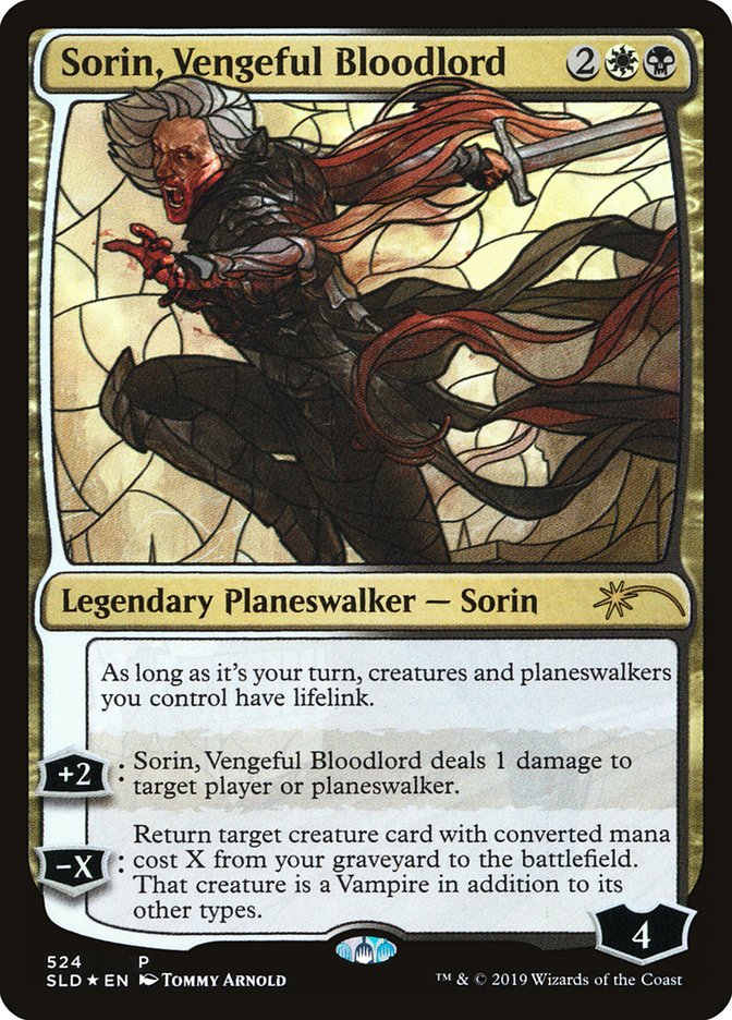 Sorin, Vengeful Bloodlord (Stained Glass) [Secret Lair Drop Promos] | Devastation Store
