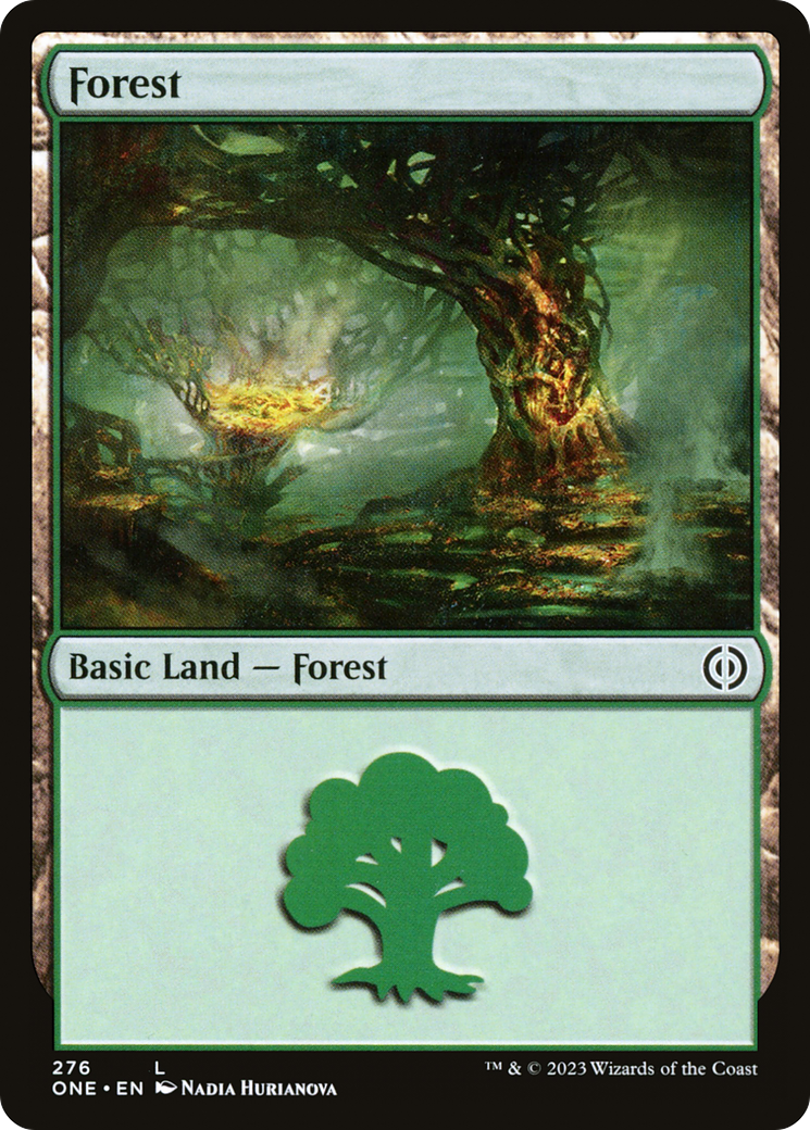 Forest (276) [Phyrexia: All Will Be One] | Devastation Store