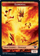 Elemental // Spirit (009) Double-sided Token [Kamigawa: Neon Dynasty Commander Tokens] | Devastation Store
