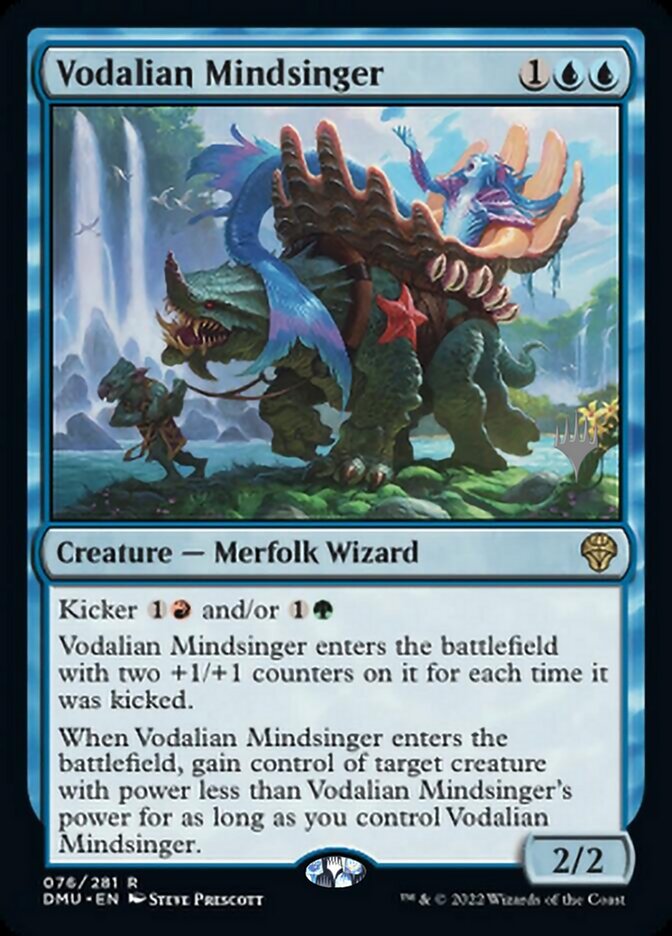 Vodalian Mindsinger (Promo Pack) [Dominaria United Promos] | Devastation Store