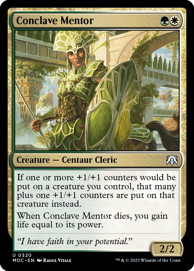 Conclave Mentor [March of the Machine Commander] | Devastation Store