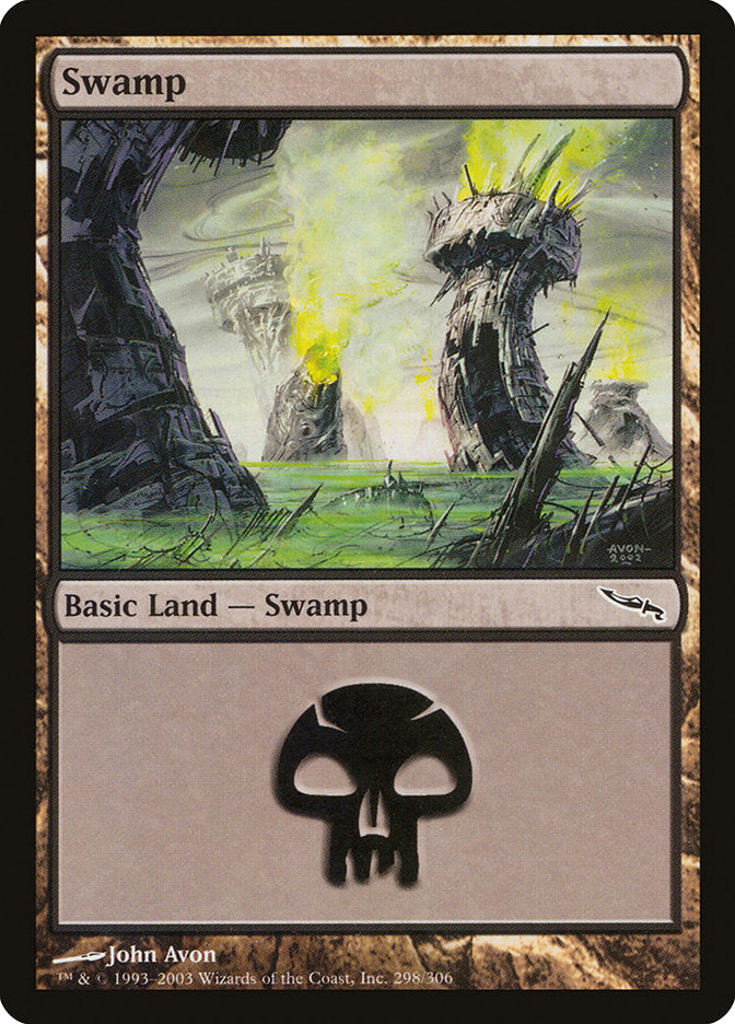 Swamp (298) [Mirrodin] | Devastation Store