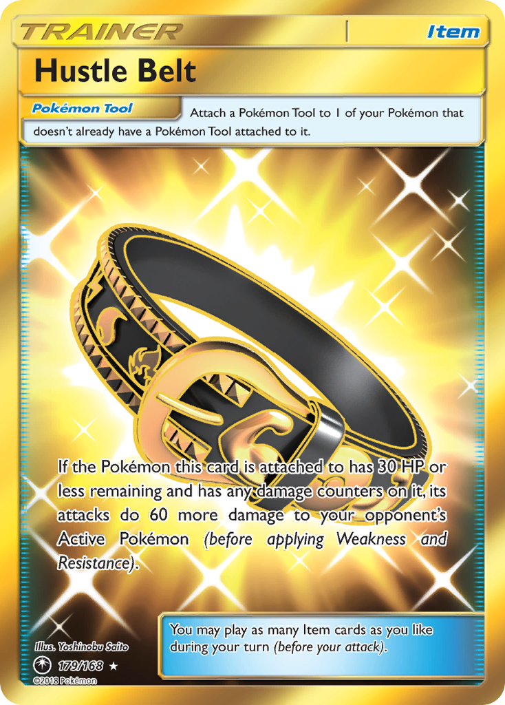 Hustle Belt (179/168) [Sun & Moon: Celestial Storm] | Devastation Store