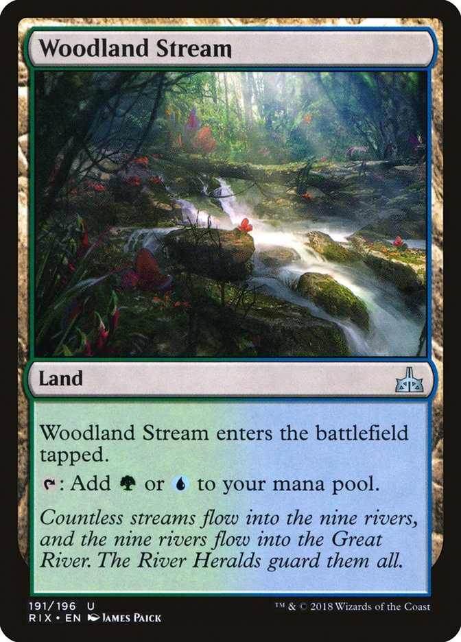 Woodland Stream [Rivals of Ixalan] | Devastation Store