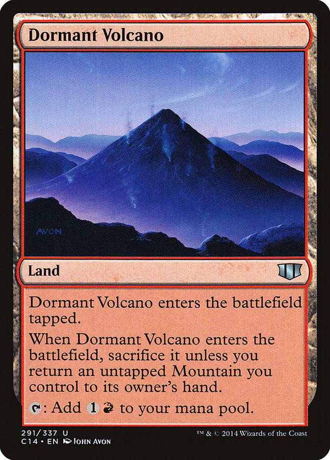 Dormant Volcano [Commander 2014] | Devastation Store