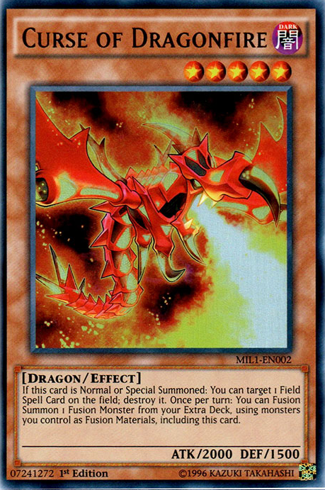 Curse of Dragonfire [MIL1-EN002] Ultra Rare | Devastation Store