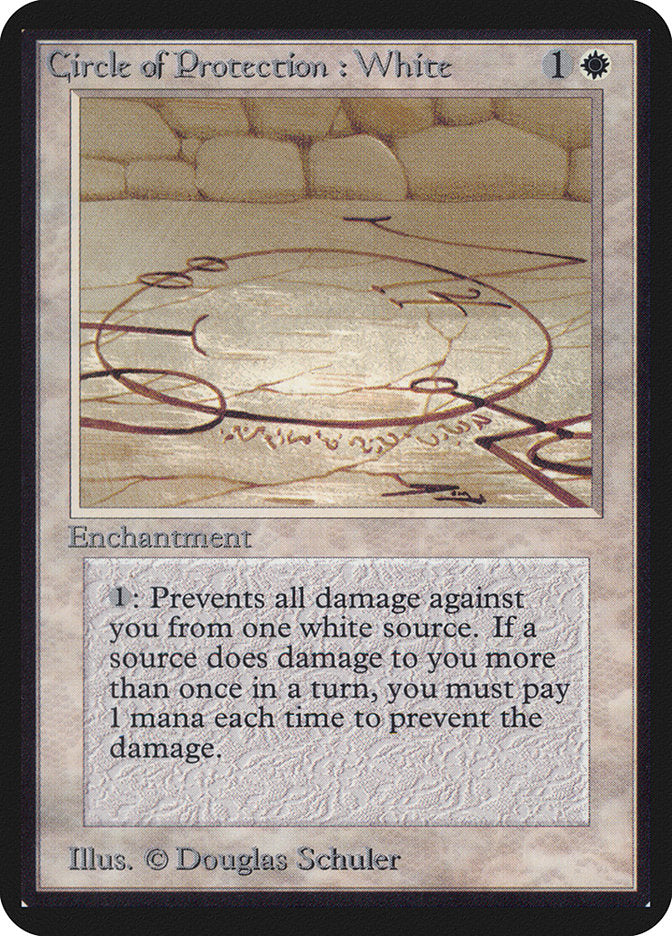 Circle of Protection: White [Limited Edition Alpha] | Devastation Store