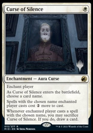 Curse of Silence (Promo Pack) [Innistrad: Midnight Hunt Promo Pack] | Devastation Store