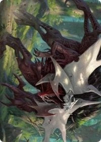 Vorinclex, Monstrous Raider 1 Art Card [Kaldheim: Art Series] | Devastation Store