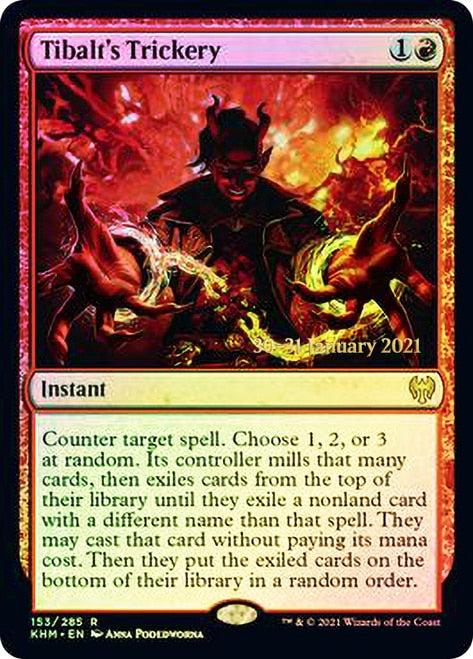 Tibalt's Trickery [Kaldheim Prerelease Promos] | Devastation Store