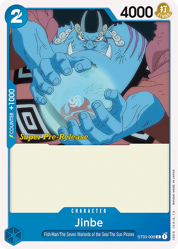 Jinbe [Super Pre-Release Starter Deck: The Seven Warlords of the Sea] | Devastation Store