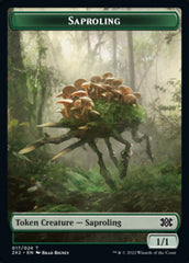 Saproling // Angel Double-sided Token [Double Masters 2022 Tokens] | Devastation Store