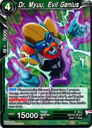 Dr. Myuu, Evil Genius (BT5-069) [Miraculous Revival] | Devastation Store